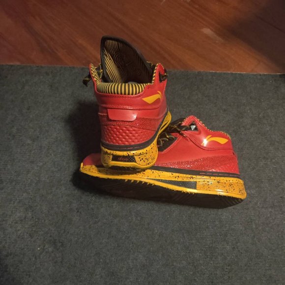 Li Ning Way Of Wade 2 Code Red WOW Dwayne Wade Sz 8 - Picture 4 of 8